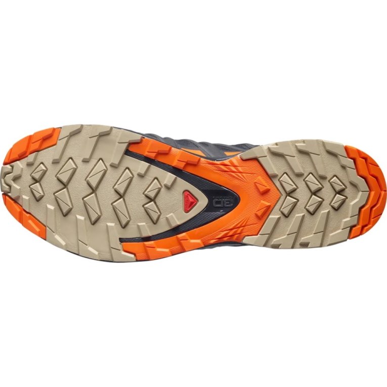 Black / Orange Salomon Xa Pro 3d V8 GTX Men's Trail Running Shoes | PH 23147X